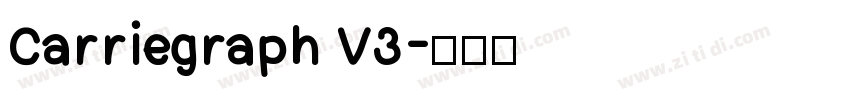 Carriegraph V3字体转换